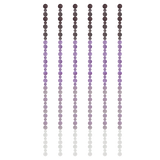 Untaian Capiz Lavender Sienna Ombre