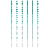 Untaian Capiz Ombre Turquoise