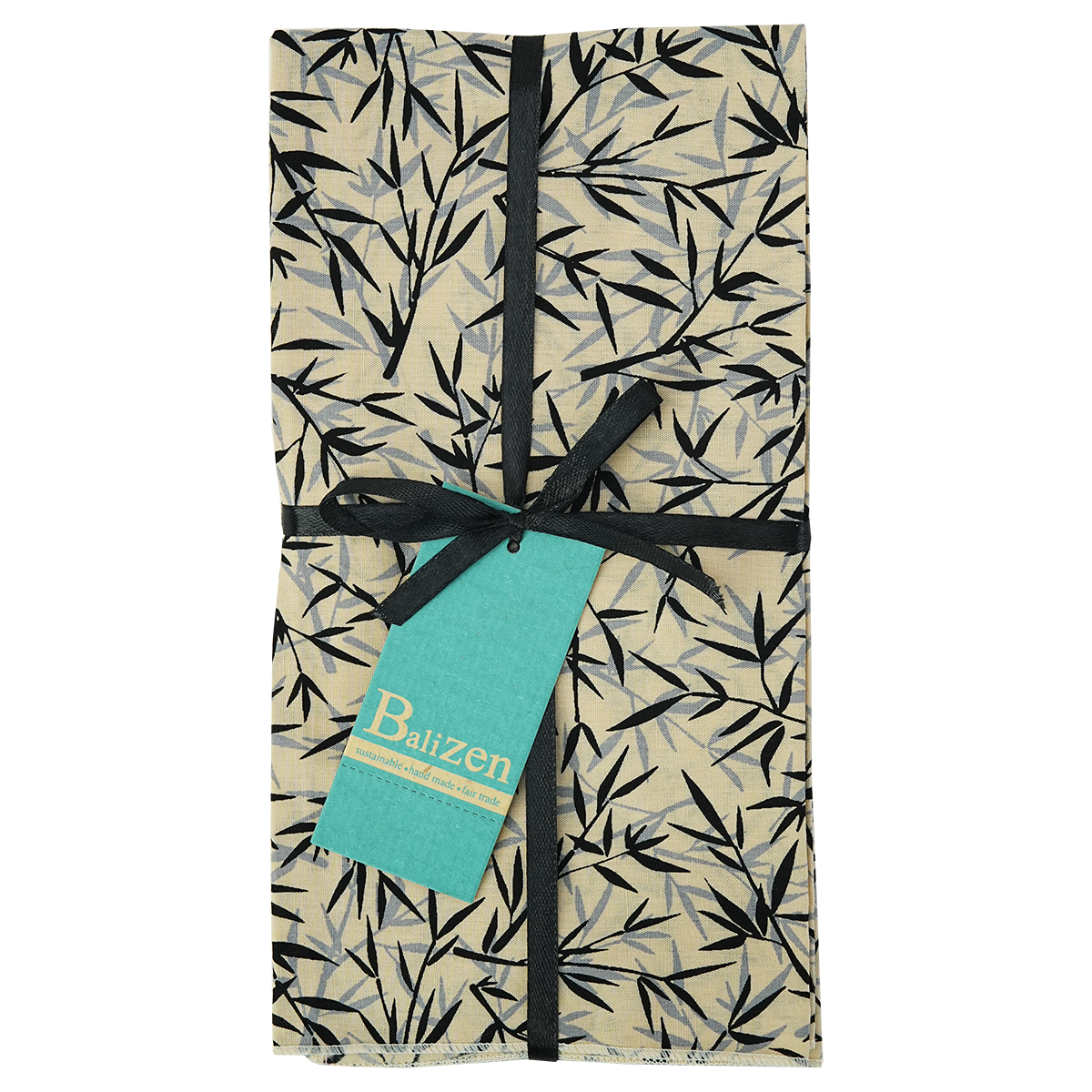 Set Serbet Bambu Onyx isi 4