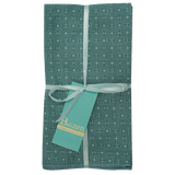 Infinity Squared Viridian  Napkins set of 4