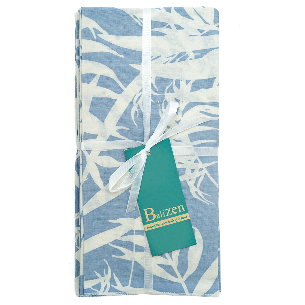 Palm Bluebell Napkins set of 4