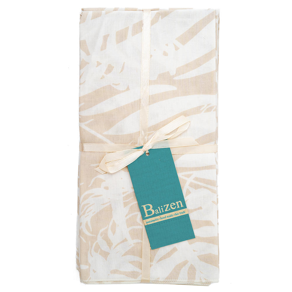 Palm Natural Napkins set of 4