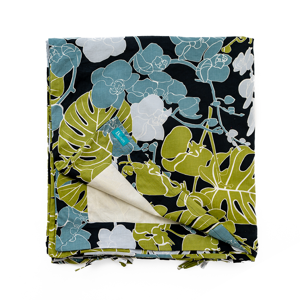 Duvet Cover Big Orchid Lagoon - Queen