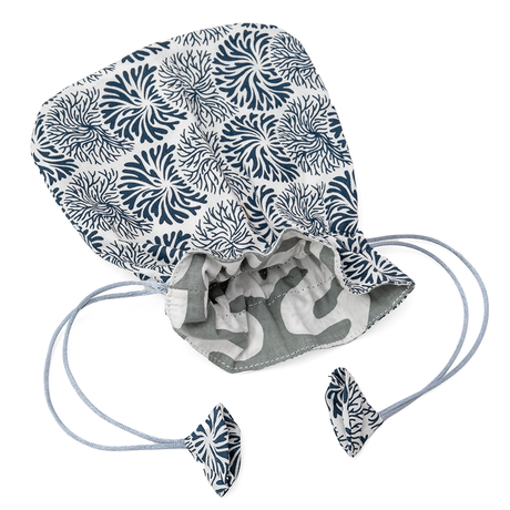 Tumbleweed Indigo Drawstring Bag, Small
