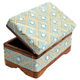 Cool Carved Flower Pencil Box, Large