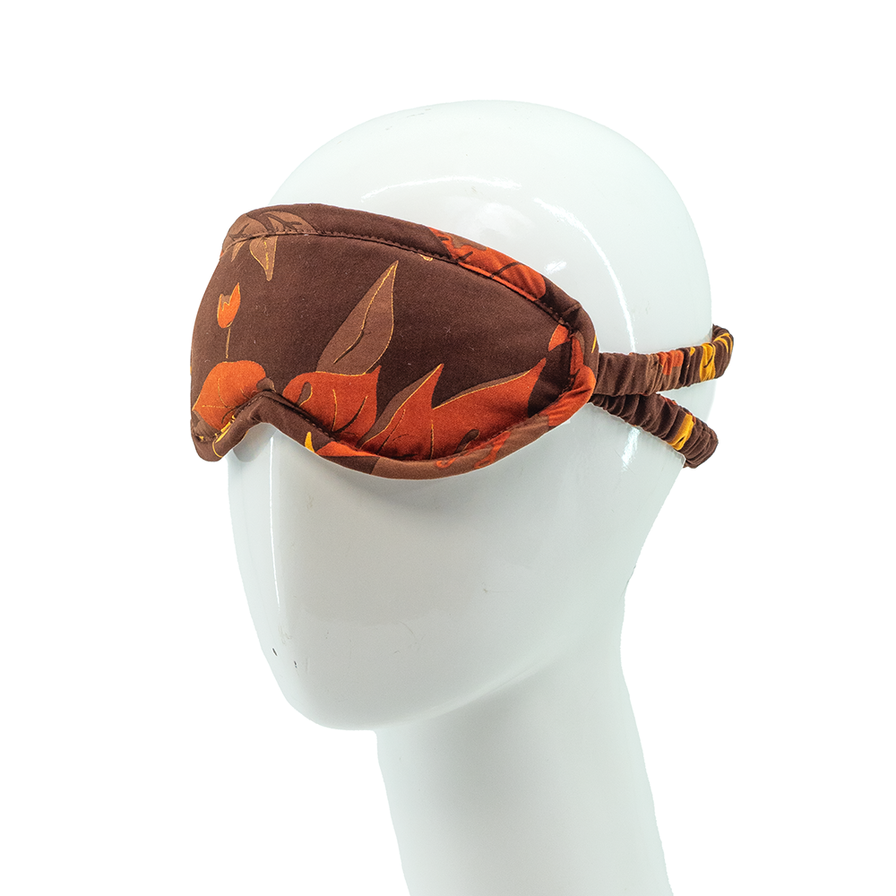 Brown Rayon Eye Shades