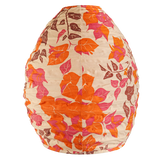 Bougainvillea Orange Sienna Beehive Lampshade
