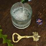 Gold palm tree bottle opener - SALE HOMEWARES