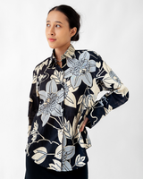 Organic Cotton Button-up Shirt Onyx, 2 sizes