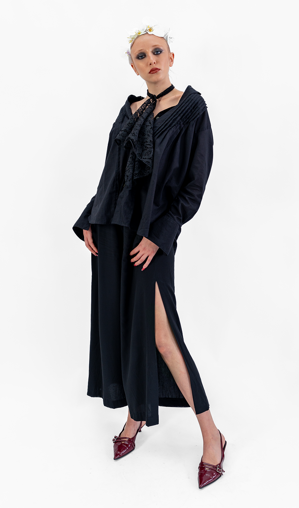 Black Wide Leg Pants, 3 sizes