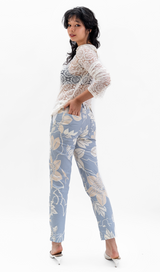 Dove Organic Cotton Pedal Pusher Pants, 3 sizes