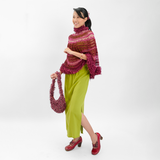 Avocado Rayon Straight Skirt, 2 sizes