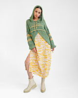 Avocado Crocheted Hoodie, 1 size