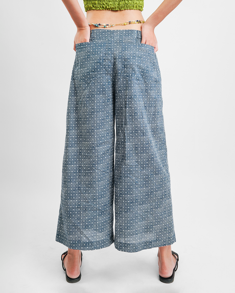 Infinity Indigo Organic Cotton Piazza Pants, 3 sizes