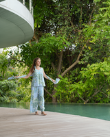 Celana Panjang Piazza Patchwork Keren, 3 ukuran