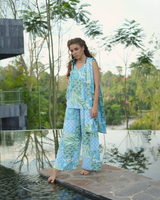 Celana Panjang Piazza Patchwork Keren, 3 ukuran