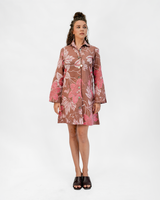 Gaun Mantel Katun Organik Sienna, 2 ukuran