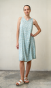 Eco Rayon Semi Swing Dress Bamboo Blue, 3 sizes