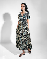 Onyx River Rayon Frock Dress, 3 Sizes