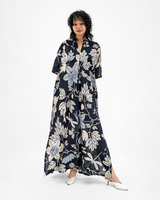 Onyx Organic Cotton Kaftan Dress, 1 size