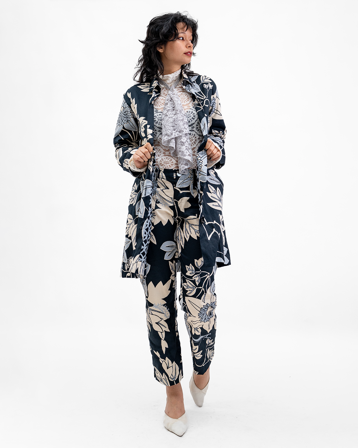 Organic Cotton Frock Coat Onyx, 2 sizes