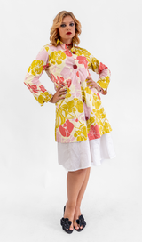 Organic Cotton Frock Coat Chartreuse, 2 sizes