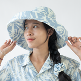 Palm Bluebell Cotton Sunhat