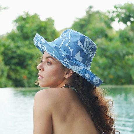 True Blue Organic Cotton Sunhat