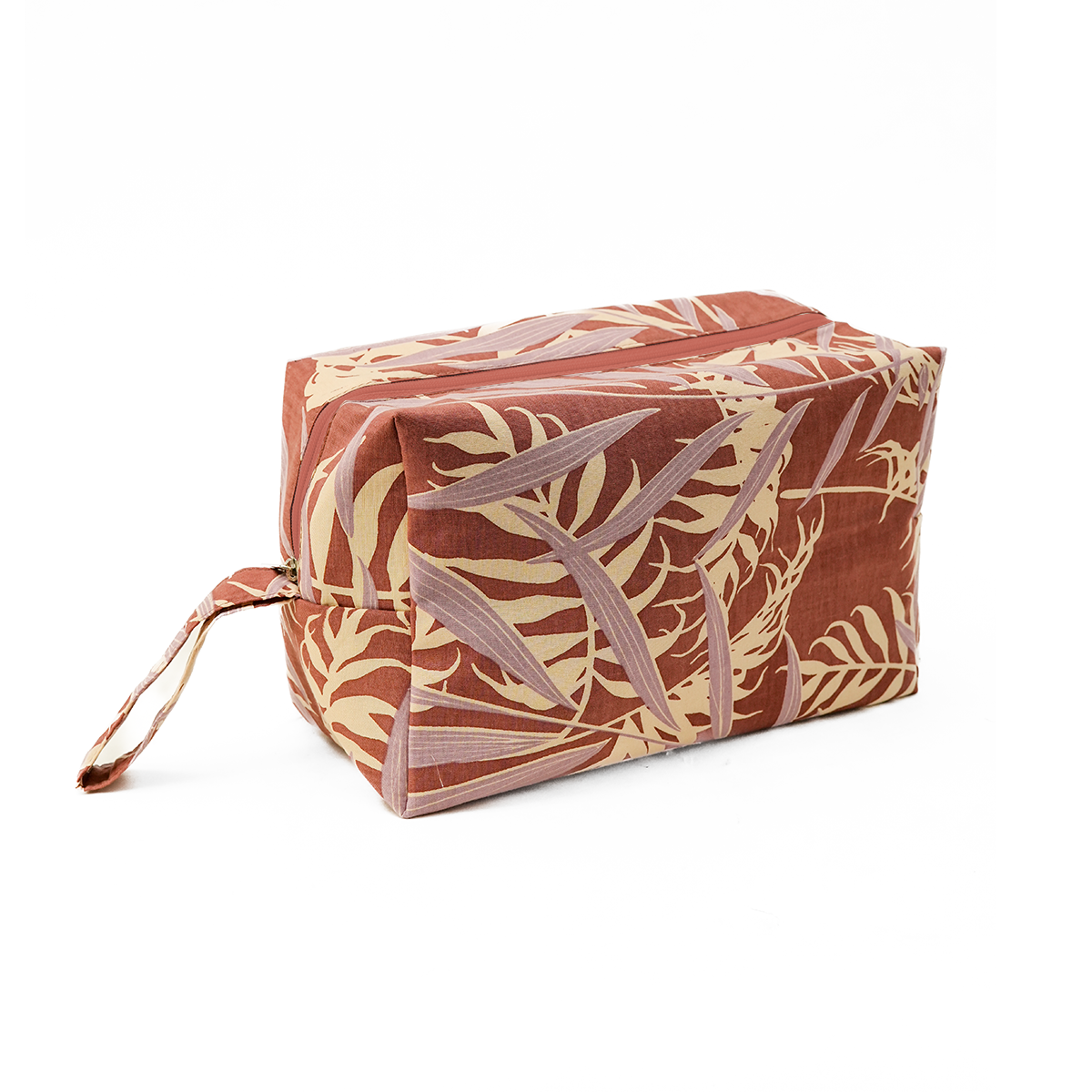 Tas Kosmetik Palm Lavender Sienna, Ukuran Besar