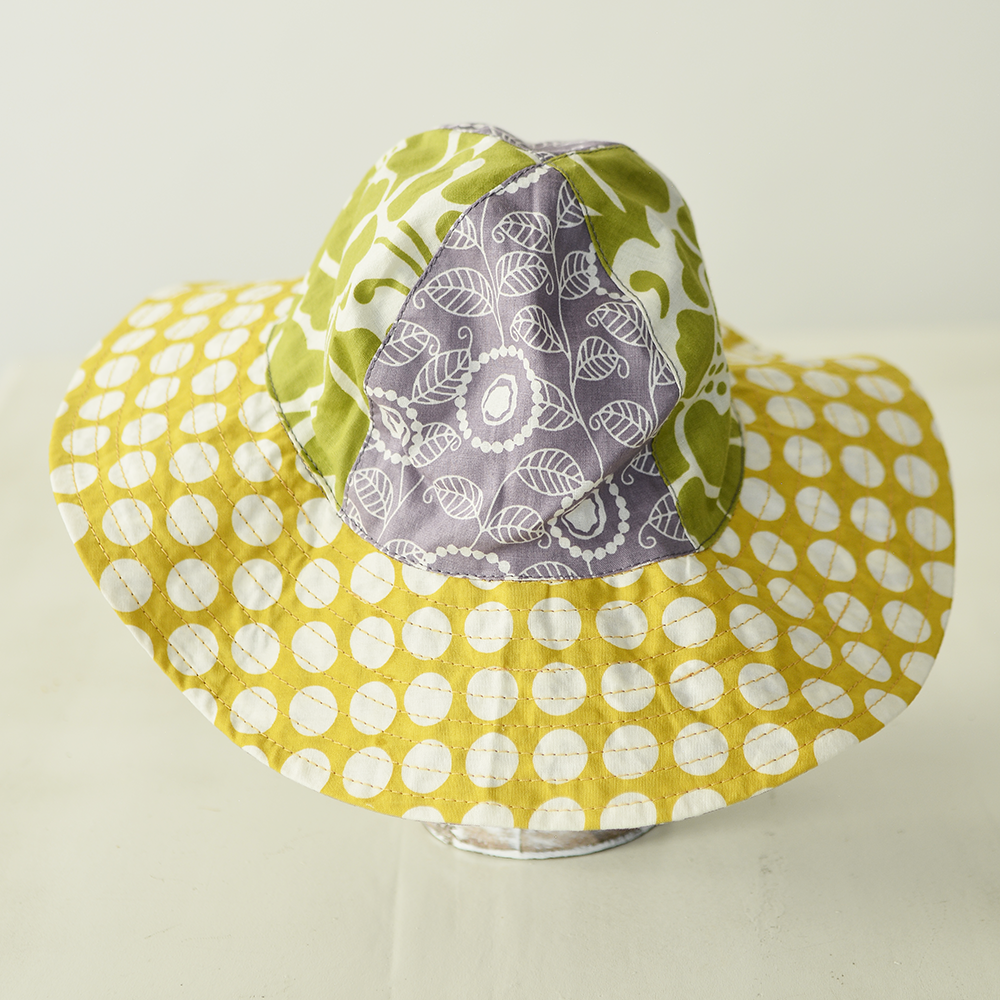 Patchwork Sun Hat, 2 Sizes