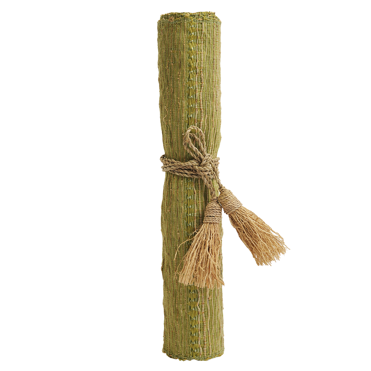 Avocado Stripe Vetiver Runner