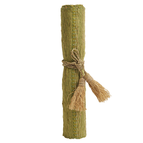 Avocado Stripe Vetiver Runner