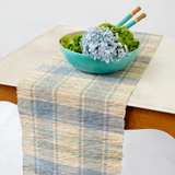 Bluebell Plaid Vetiver Runner