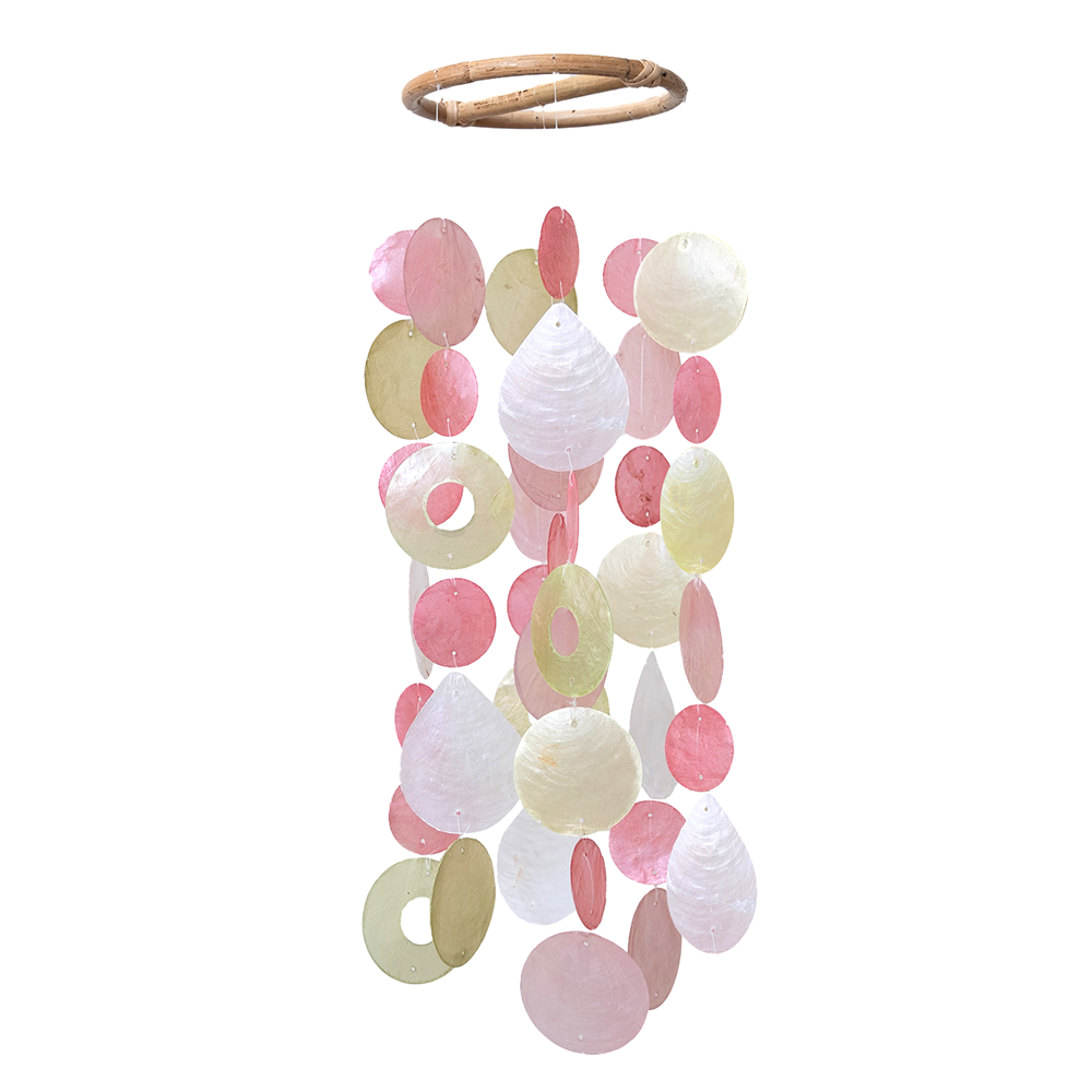 Celestial Capiz Wind Chime, Small