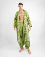 Avocado Organic Cotton Kimono Robe, 3 sizes