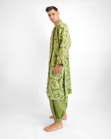 Avocado Organic Cotton Kimono Robe, 3 sizes