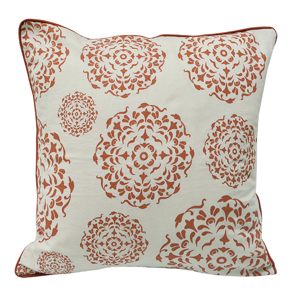 Sarung Bantal Rempah Mandala, 45cm