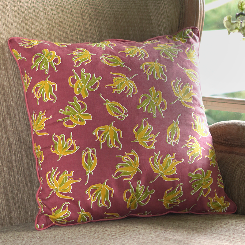 Ylang Ylang Mulberry Cushion Cover, 45cm - SALE HOMEWARES