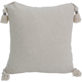 Natural Crinkle Linen Cushion Cover, 50 cm