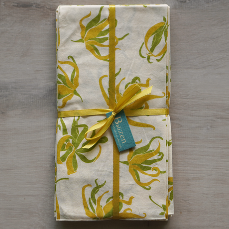 Ylang Ylang Natural Napkin set of 4