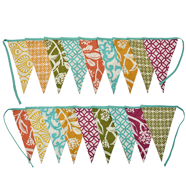 Tuti Fruity Bunting Flag Banner