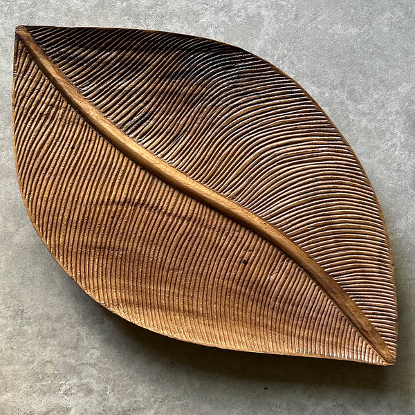 Suar Wood Leaf Tray