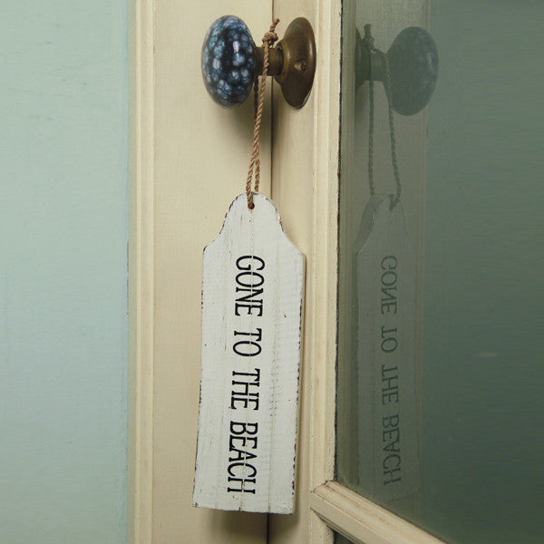 Gone to the Beach Door Hanger