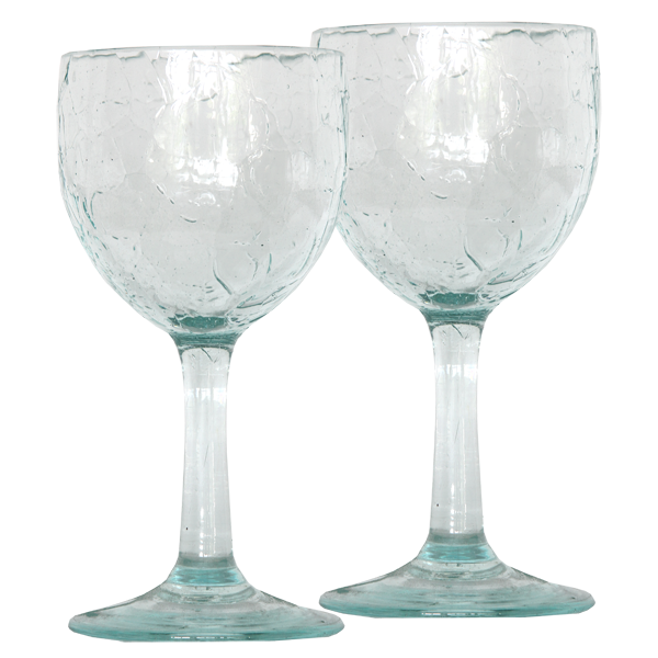 Scrappy Wine Glasses, Set of 4 - SALE HOMEWARES