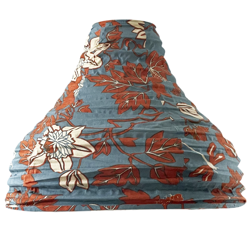 Bell Pedant Blue Spice Lampshade - Sale Homewares