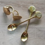 Bronze Shell Napkin Rings - SALE HOMEWARES