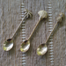 Bronze Teaspoons in 3 styles