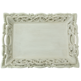 White Tray, 2 Sizes - SALE HOMEWARES