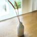 White Ceramic Bud Vase - SALE HOMEWARES