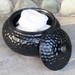 Black Ceramic Jar - Sale Homewares